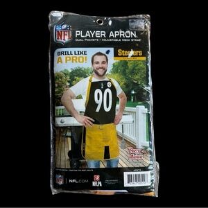 Pittsburgh Steelers NFL Player Jersey Apron - TJ Watt - New in Package